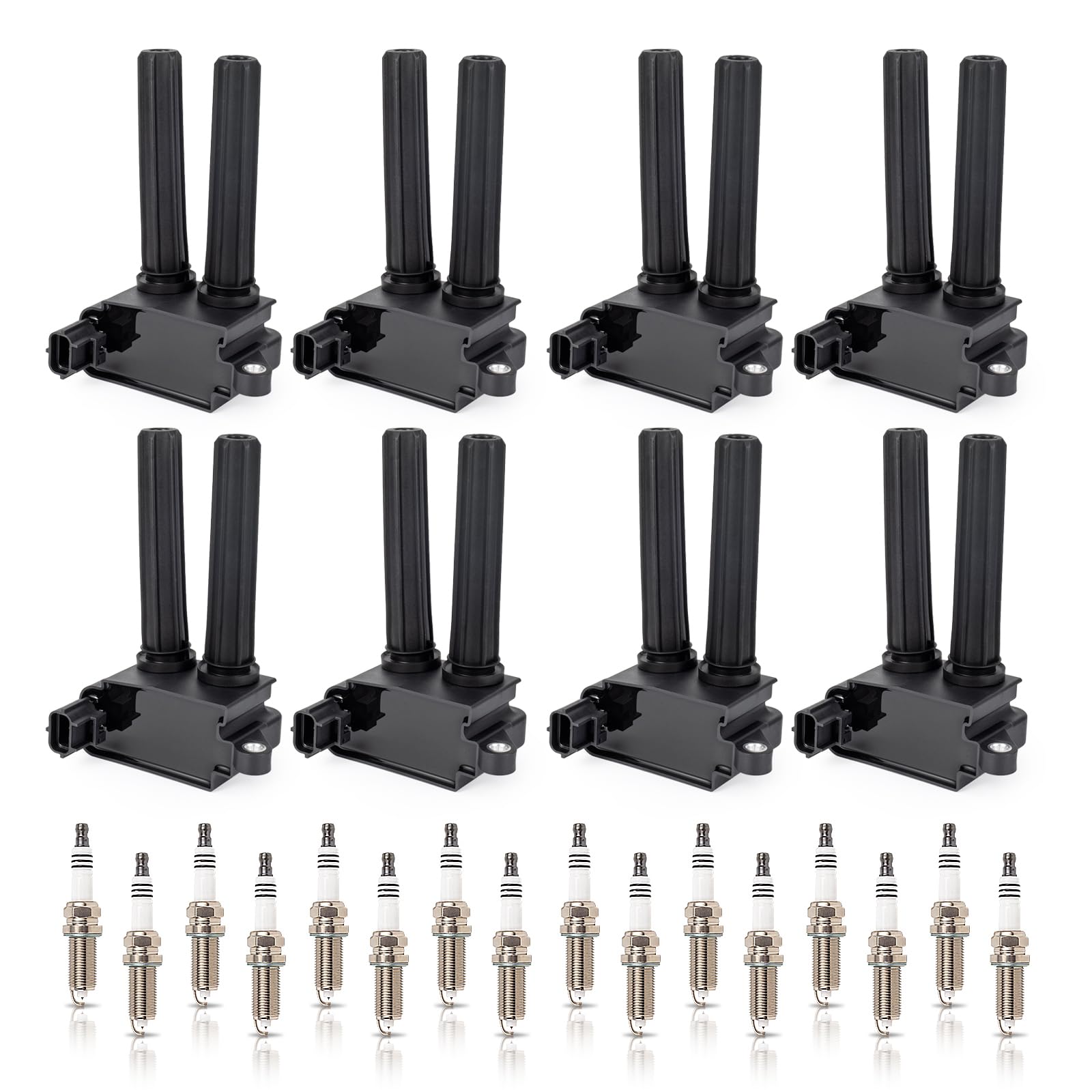 Amazon.com: ENA 8 UF504 Ignition Coil Pack 16 Iridium Spark Plug